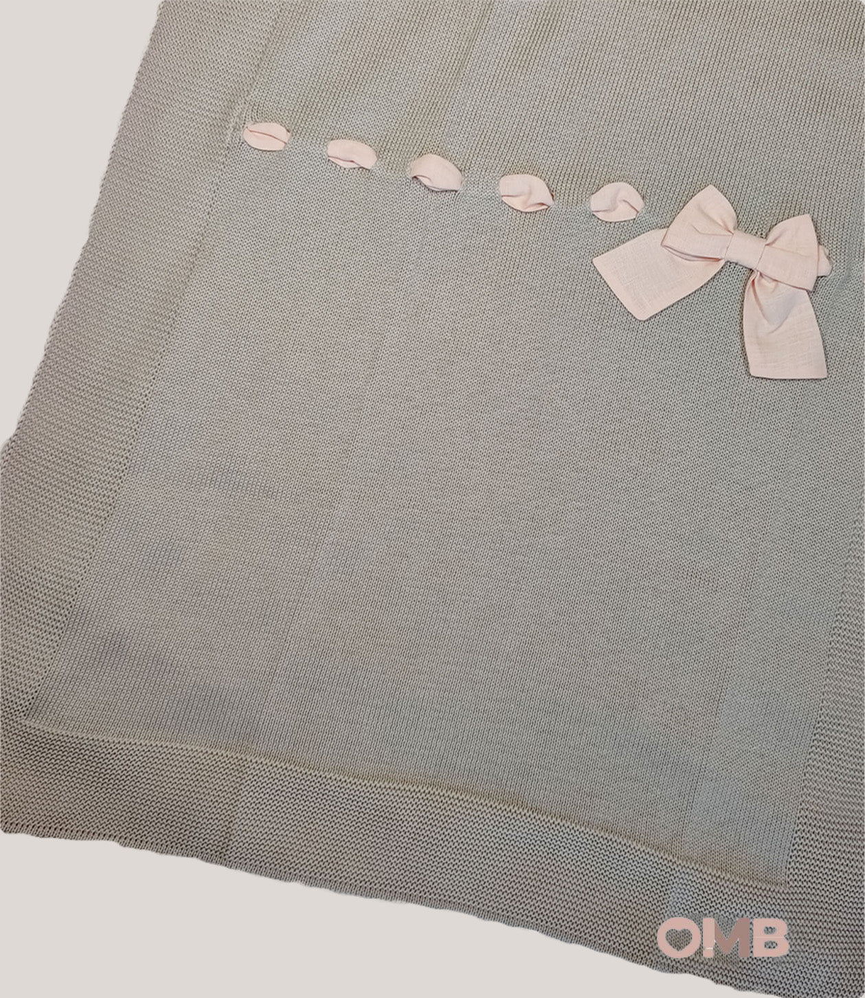 Coperta BABY LORD neonata 191 Sabbia<BR/> 191 SABBIA-ROSA BABY LORD 