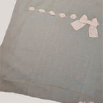 Coperta BABY LORD neonata 191 Sabbia<BR/> 191 SABBIA-ROSA BABY LORD 