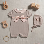 Set nascita BABY LORD neonata 351 687 768 Sabbia 351-687 SABBIA-ROSA BABY LORD 