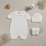 Set nascita BABY LORD neonato 353-654-756 Bianco 353-654-756 BIANCO BABY LORD 