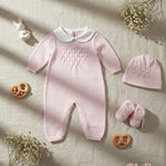 Set nascita BABY LORD neonata 388-765-686 Rosa<BR/> 388-765-686 ROSA BABY LORD 