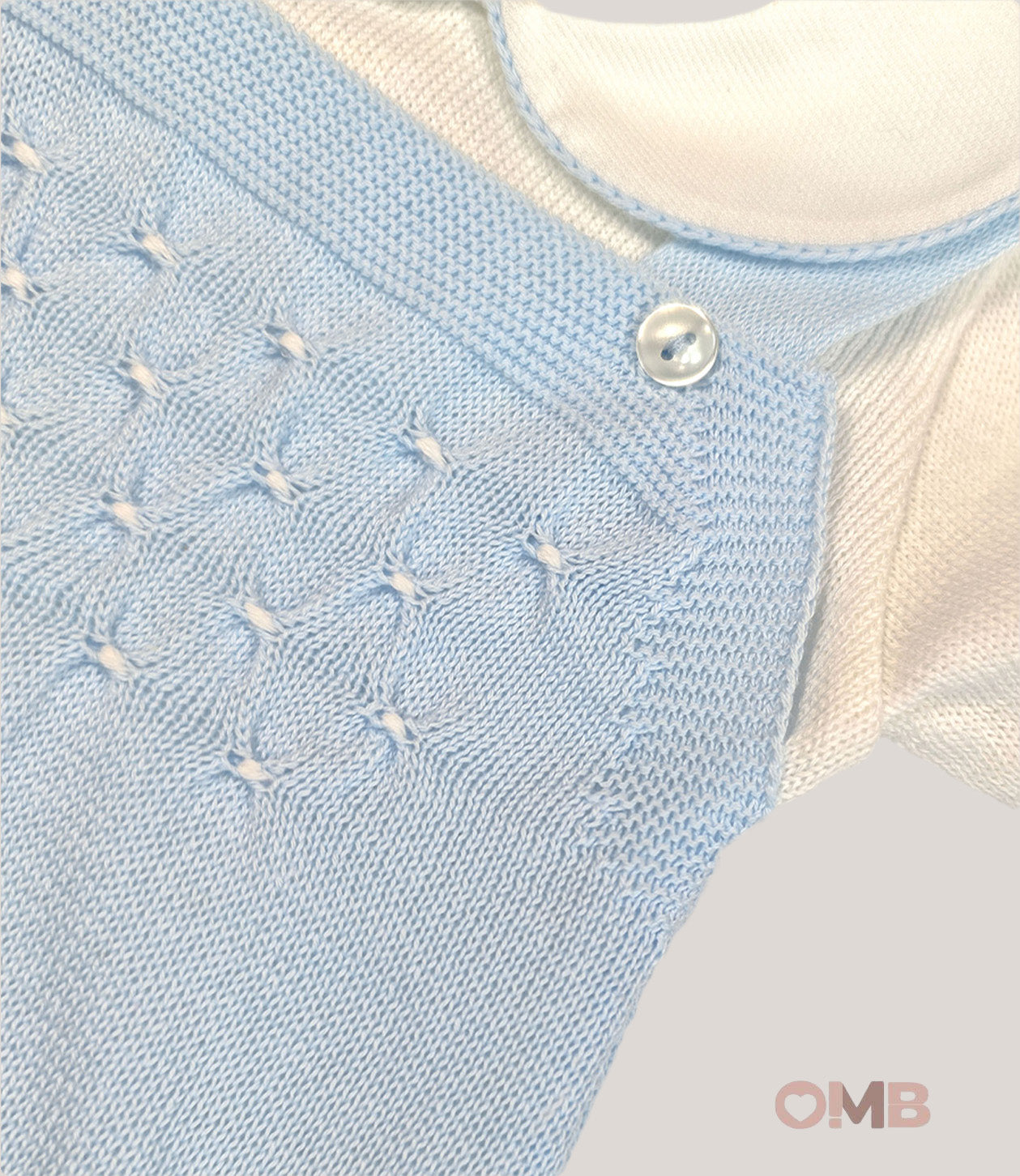 Tutina BABY LORD neonato 398 Cielo 398 CIELO-BIANCO BABY LORD 