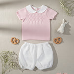 Completo BABY LORD neonata 585 Rosa 585 ROSA-BIANCO BABY LORD 