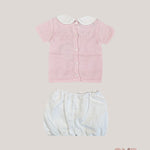 Completo BABY LORD neonata 585 Rosa 585 ROSA-BIANCO BABY LORD 