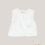 Blusa bambina BE FOR ALL AIRONE Bianca AIRONE. BIANCO BE FOR ALL 