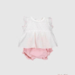 Completo CALAMARO BABY neonata 11277 Rosa 11277 ROSA CALAMARO BABY 
