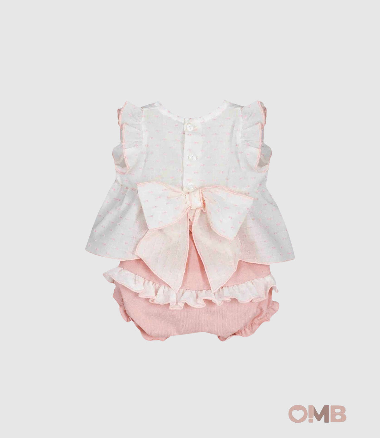 Completo CALAMARO BABY neonata 11277 Rosa 11277 ROSA CALAMARO BABY 