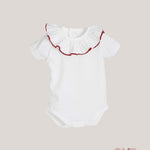 Body CALAMARO BABY neonata 19131 Rosso 19131 ROSSO CALAMARO BABY 