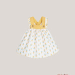 Abito CALAMARO BABY bambina 21324N Giallo 21324-N GIALLO CALAMARO BABY 