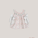 Abito CALAMARO BABY bambina 21325N Menta 21325-N MENTA CALAMARO BABY 