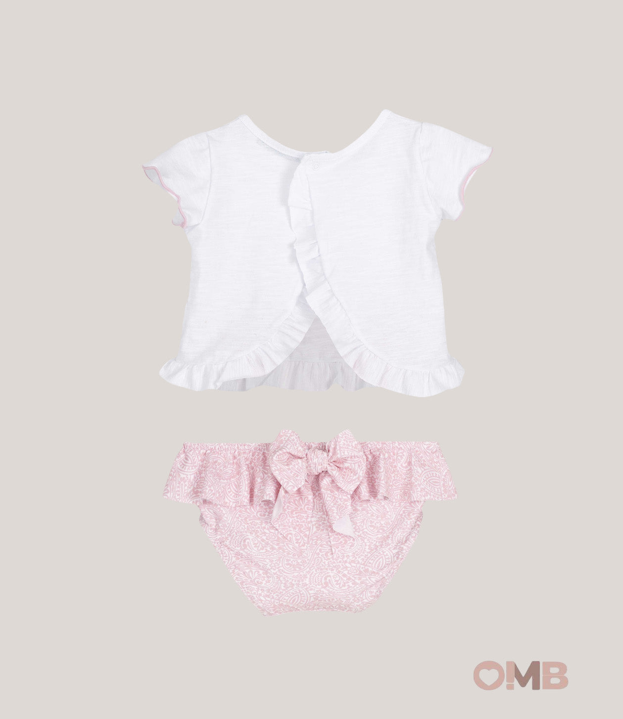 Completo neonata CALAMARO BABY 23067B Rosa 23068-B ROSA CALAMARO BABY 
