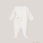 Tutina CALAMARO BABY neonata 33025 Bianca 33025 BIANCO CALAMARO BABY 