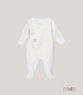 Tutina CALAMARO BABY neonata 33025 Bianca