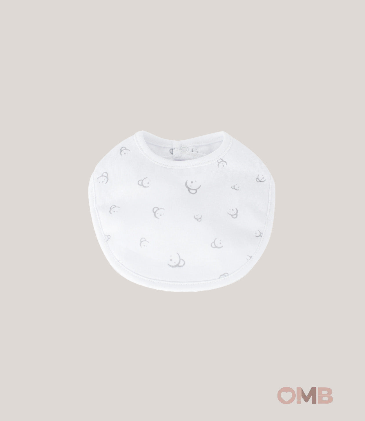 Bavaglino CALAMARO BABY neonato 74024 Grigio 74024 GRIGIO CALAMARO BABY 