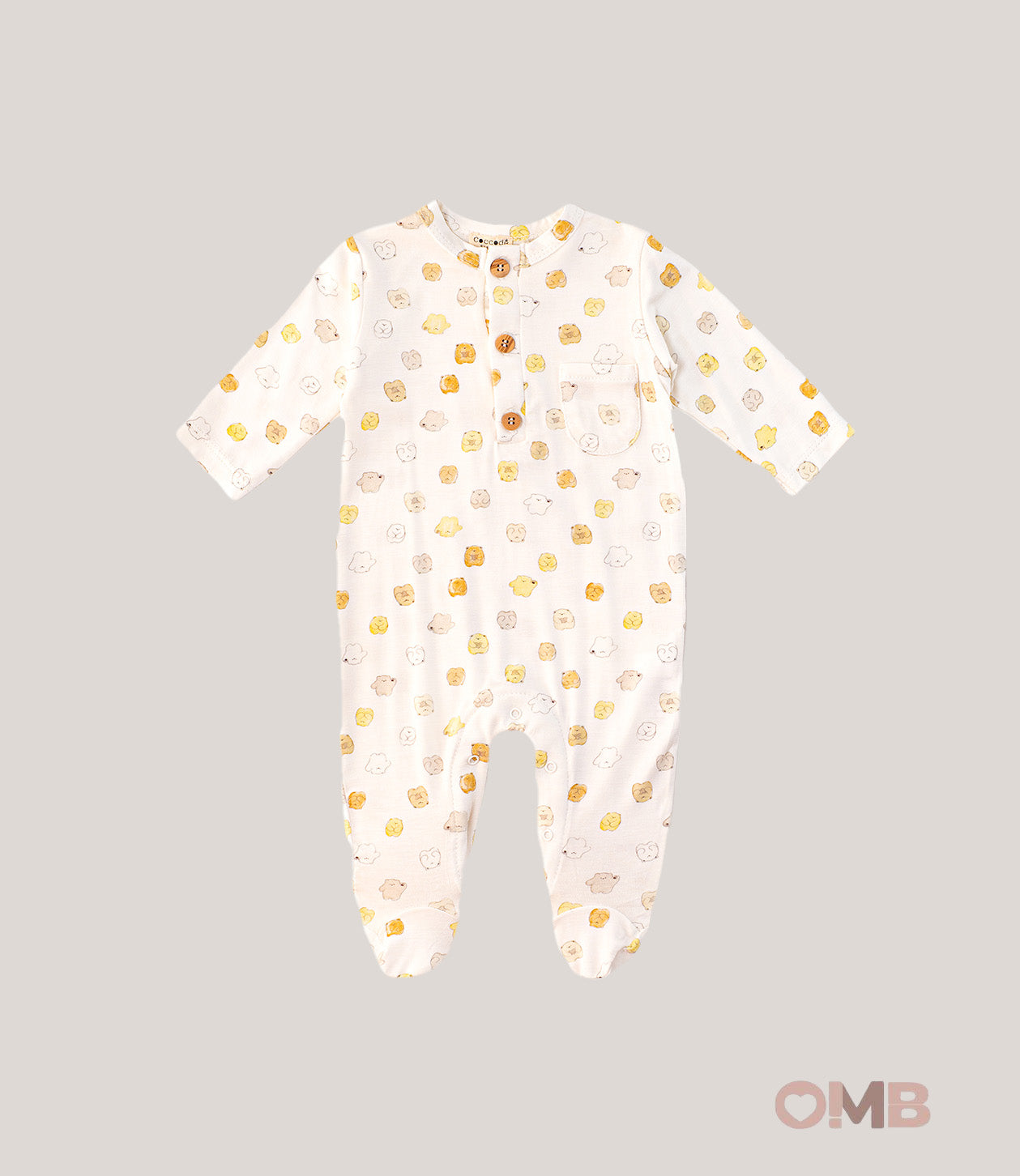 Tutina neonato COCCODE C00038 Naturale C00038 ORSETTI COCCODE 