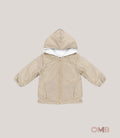 Giubbino neonata COCCODE C00374 Ecru