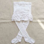Collant neonata COCCODE C00865 Bianchi C00865 BIANCO COCCODE 