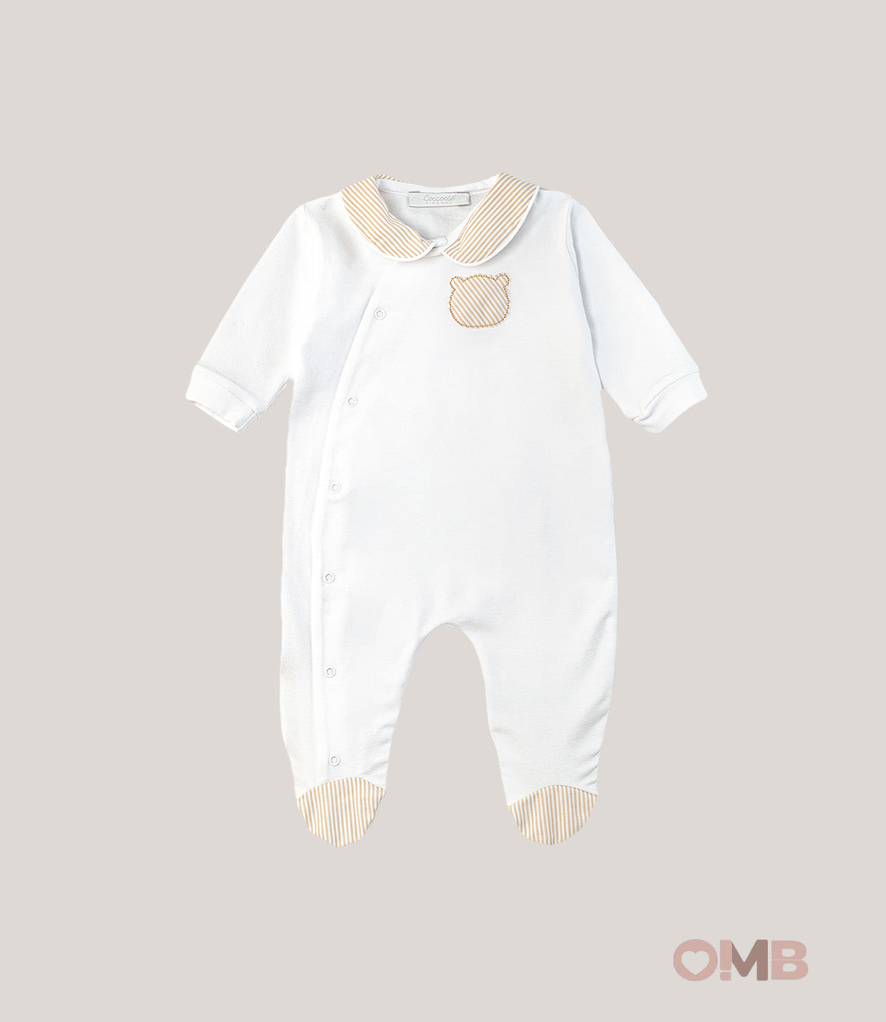 Tutina neonato COCCODE C63007 Bianco C63007 3ORSI COCCODE 