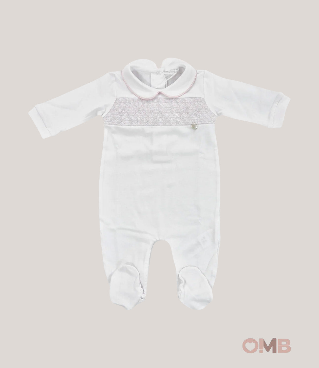 Tutina neonato COCCODE C63020 Rosa C63020 BIANCO/ROSA COCCODE 