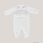 Tutina neonato COCCODE C63020 Rosa C63020 BIANCO/ROSA COCCODE 