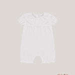 Pagliaccetto neonata COCCODE C63127 Bianco C63127 BIANCO COCCODE 