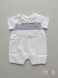 Pagliaccetto neonato COCCODE C63128 Bianco