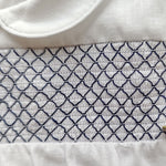 Pagliaccetto neonato COCCODE C63128 Bianco C63128 BIANCO/BLU COCCODE 