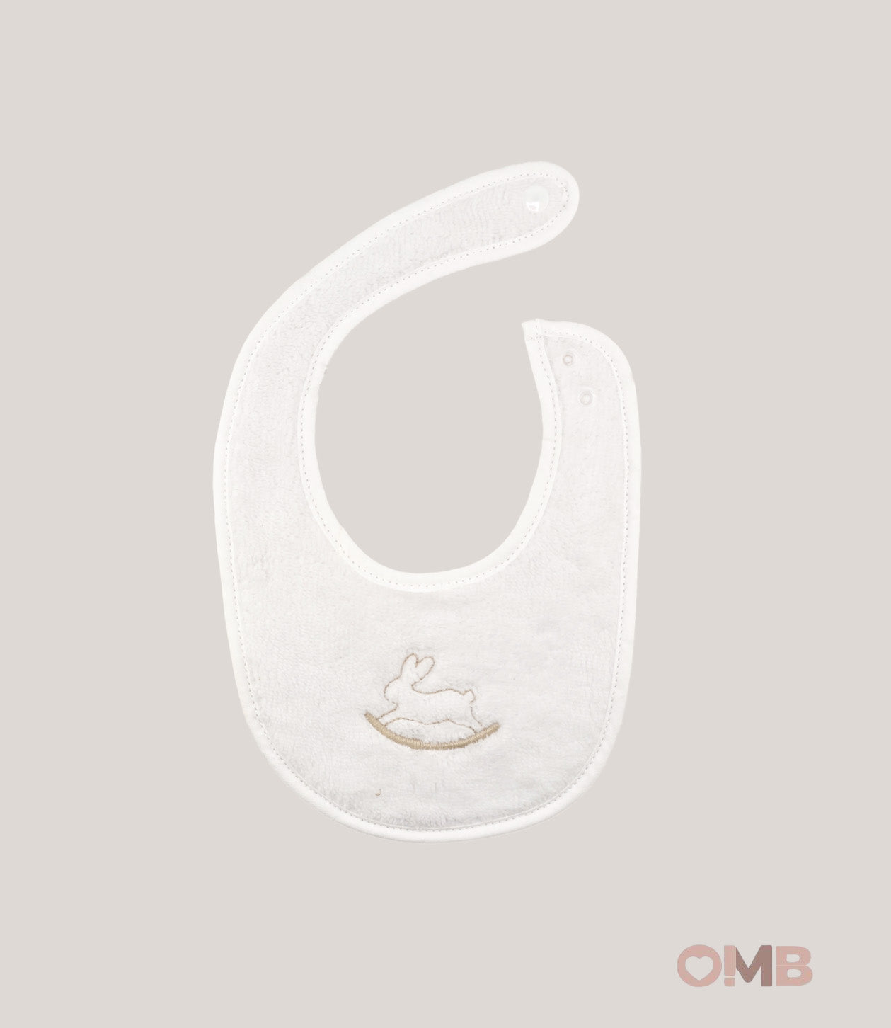 Bavaglino neonato COCCODE C63601 Bianco C63601 CONIGLII COCCODE 