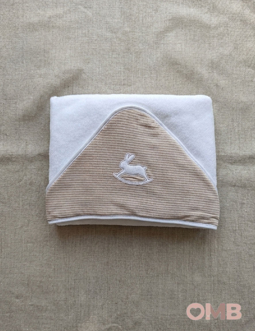 Accappatoio neonato COCCODE C63621 Bianco C63621 CONIGLI COCCODE 