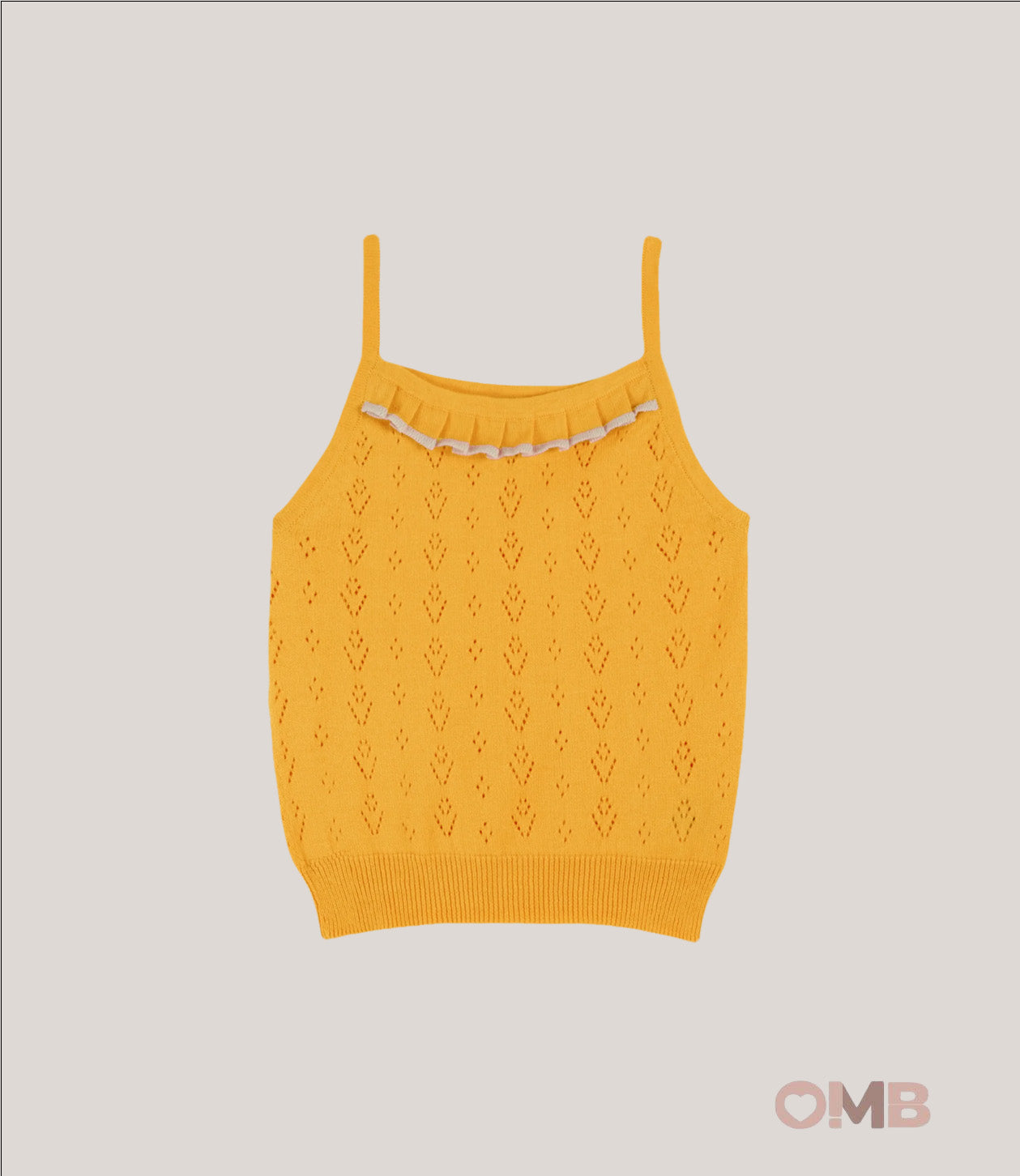 Top EMILE ET IDA bambina AD016 Giallo AD016 giallo EMILE ET IDA 