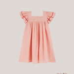 Abito EMILE ET IDA bambina AD020 Rosa AD020 ROSA EMILE ET IDA 