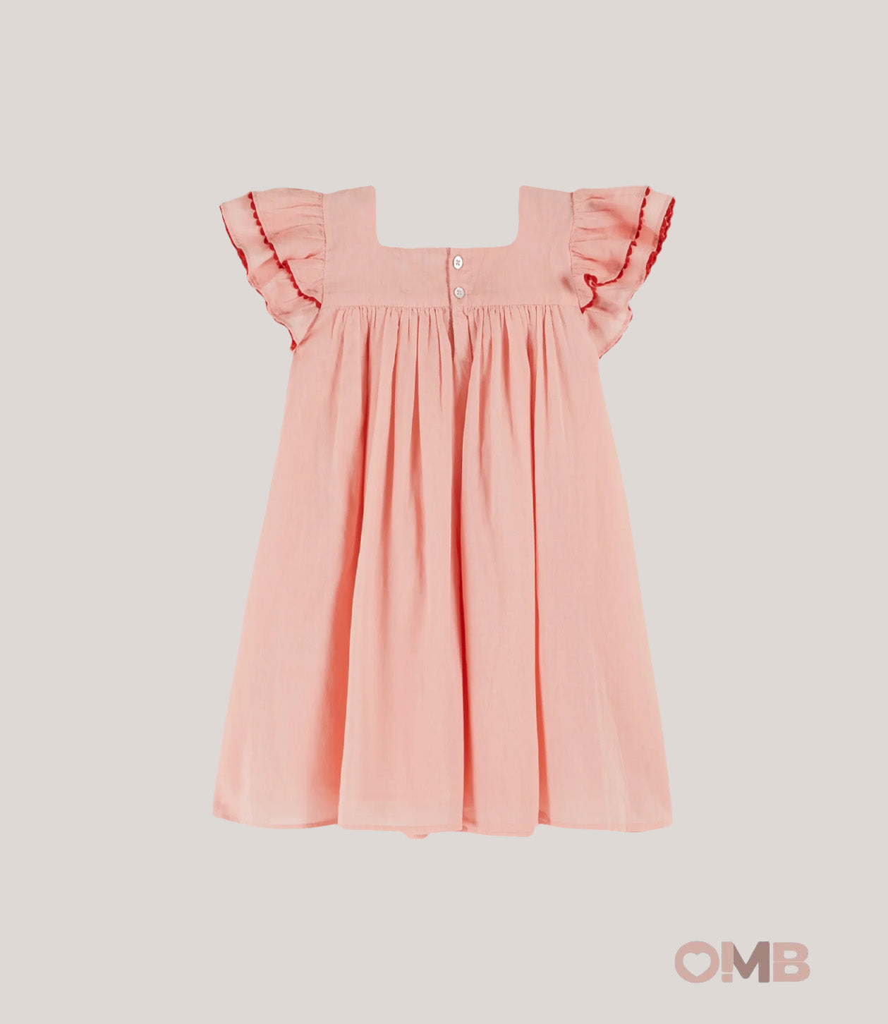 Abito EMILE ET IDA bambina AD020 Rosa AD020 ROSA EMILE ET IDA 
