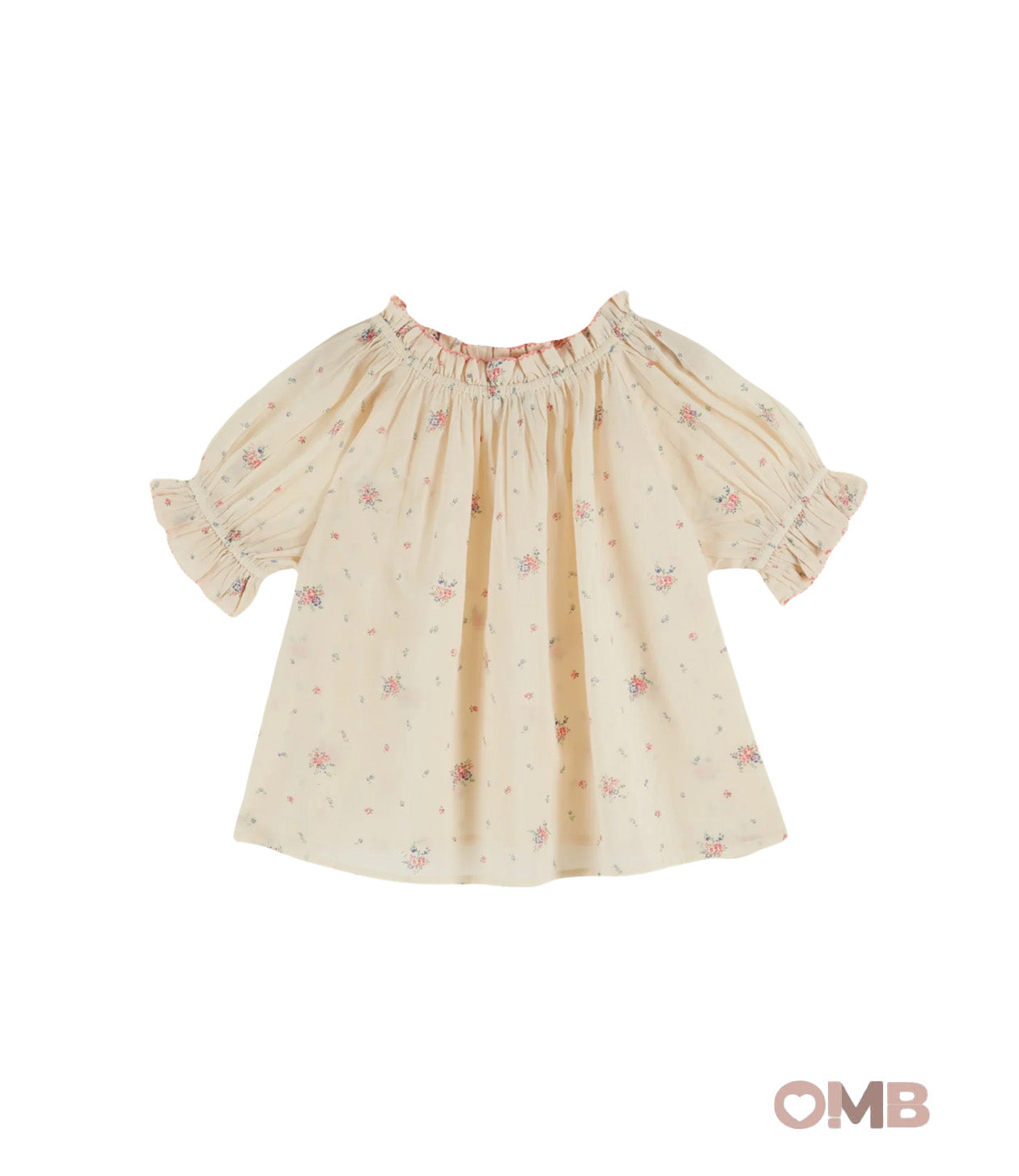 Blusa EMILE ET IDA neonata AD029A Crema AD029A PANNA EMILE ET IDA 