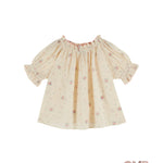 Blusa EMILE ET IDA neonata AD029A Crema AD029A PANNA EMILE ET IDA 