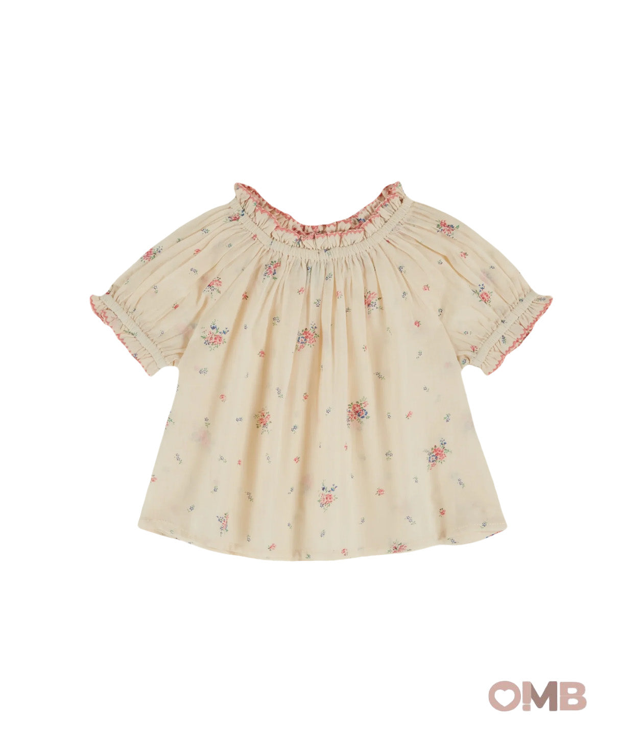 Blusa EMILE ET IDA neonata AD029A Crema AD029A PANNA EMILE ET IDA 