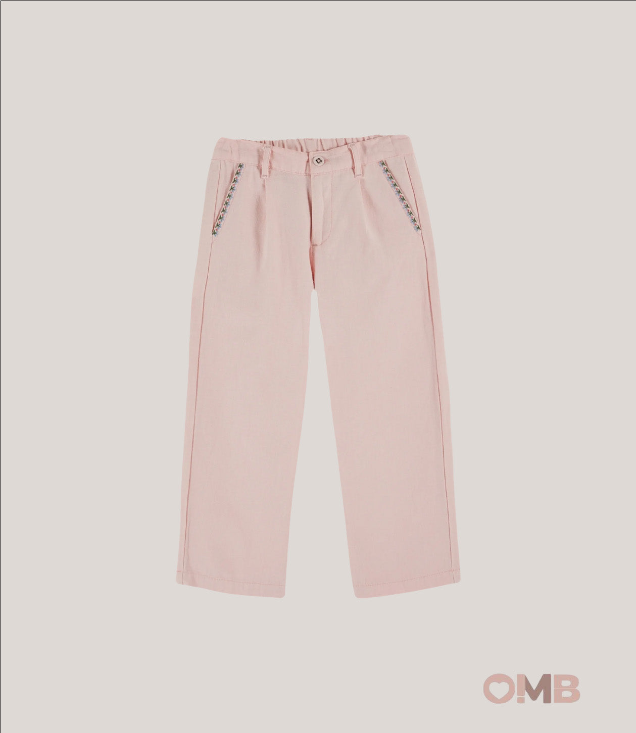 Pantalone EMILE ET IDA bambina AD059A Rosa AD059A ROSA EMILE ET IDA 