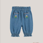 Jeans EMILE ET IDA neonata AD097 Blu AD097 JEANS EMILE ET IDA 