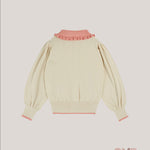 Cardigan EMILE ET IDA bambina AD182A Beige AD182A BEIGE EMILE ET IDA 