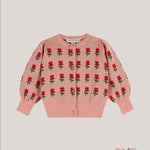 Cardigan EMILE ET IDA neonata AD183 Rosa AD183 ROSA EMILE ET IDA 