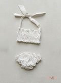 Bikini bambina EMMAG RE05CO18 Bianco