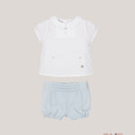 Completo neonata GRANLEI 290 Celeste 290 BIANCO/CELESTE GRANLEI 