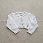 Cardigan neonata GRANLEI 422 Bianco 422 BIANCO GRANLEI 
