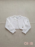 Cardigan neonata GRANLEI 422 Bianco