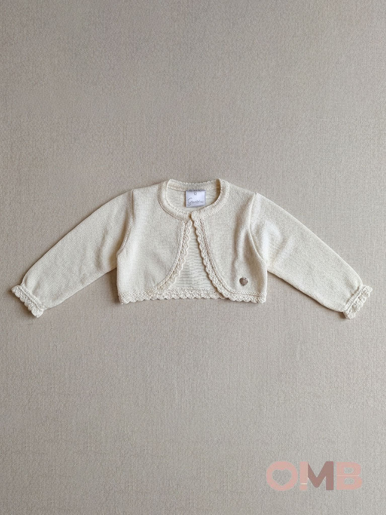 Cardigan neonata GRANLEI 422 Panna 422 PANNA GRANLEI 