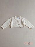 Cardigan neonata GRANLEI 422 Panna