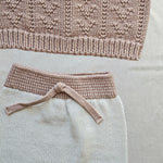 Completo neonata LI & ME 67426745 Rosa 6742-6745 PANNA/ROSA LI & ME 