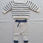 Completo neonata LI & ME 67436745 Verde 6743-6745 PANNA-BLU LI & ME 