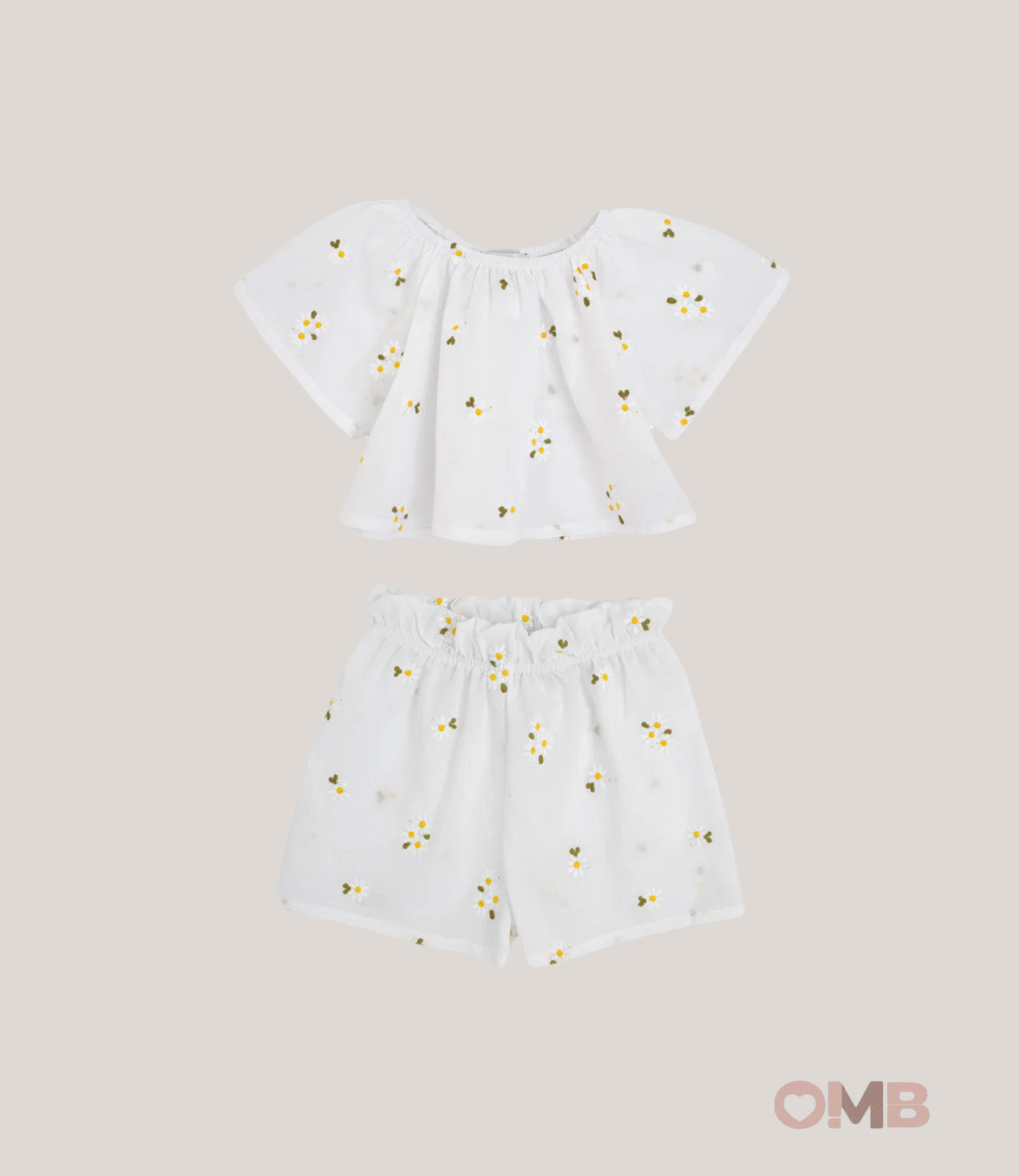 Completo bambina MAGIL 21070 25071 Bianco 21070-25071 MARGHERITA MAGIL 