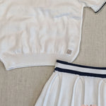 Completo bambina MAGLIFICIO VERONA 015516015520 Blu 015516-015520 BIANCO-BLU MAGLIFICIO VERONA 