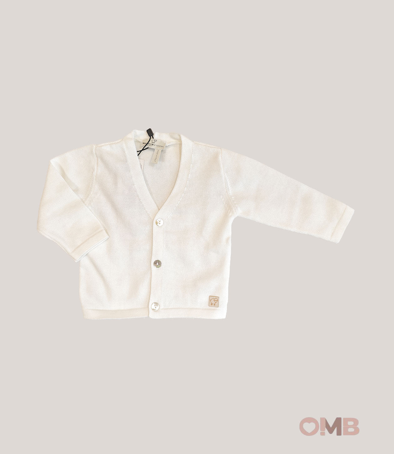 Cardigan neonato MAGLIFICIO VERONA 045508 Bianco 045508 BIANCO MAGLIFICIO VERONA 